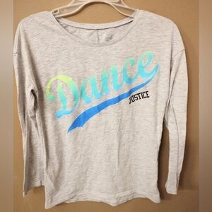 Justice shirt Dangle Girls sz 14